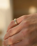 Danish Diamond 0.60 Carats Vintage Ring 18K Gold