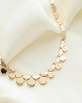 You Will Never Meet Anyone With This Danish Vintage Octagon Link Necklace 14K Gold 1960