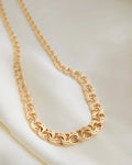 Swedish Vintage Mid Century Necklace 18K Gold