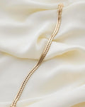 Amazing Danish Vintage Link Bracelet by Ove Fogh Pedersen 14K Gold 1966
