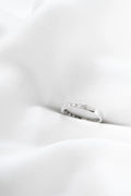 Beautiful Size 7.25 Diamond Ring 18K White Gold