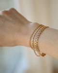 Glowing Vintage Baby Bismarck Bracelet 18K Gold