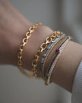 Amazing Swedish Vintage Anchor Bracelets 18K Gold