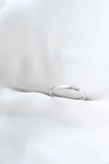 Dreamy Classic Swedish Vintage 0.45 Carats Diamond Band 18K White Gold