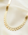 Sexy Cleopatra Danish Vintage Necklace 14K Gold 1960s