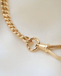 Super Substantial Rare Antique Watch Chain 18K Gold 1929