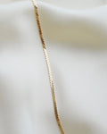 The Best Long Vintage Baby Virola Link Chain 18K Gold