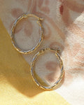 Gorg Twisted Hoops 14K Gold