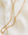 Italian Vintage Biker Chain 18K Rose Gold