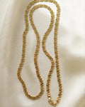 Beautiful Vintage Curb Link with a Twist 14K Gold