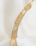 55 Grams Sublime Danish Vintage Necklace 14K Gold 1960