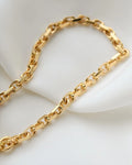 Extraordinary HEAVY 80 Years Old Watch Chain 18K Gold Sweden 1940s