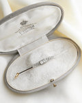 Edwardian Brooch Conversion Pendant Cut Diamonds Platinum And  18K Gold