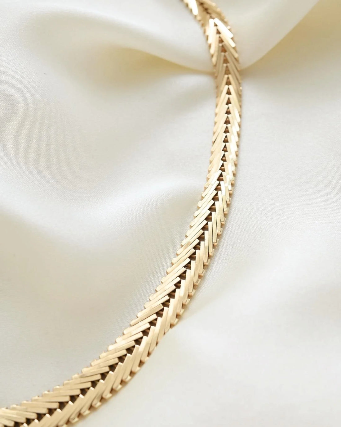 Stunning Danish Vintage Necklace by Viggo Petersen 14K Gold 1960