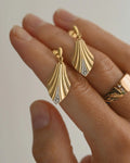 Gorgeous Vintage Earrings 18K Gold 1950s