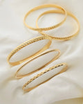 Wide Textured Bangle left!!! Perfect Vintage Bangles 18-21K Gold 1937-1970