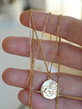 Sexy Leo Zodiac Pendant w Chain of Your Choice 18K Gold 1970s Sweden
