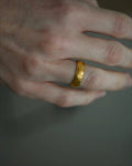 Wonderful Antique Wedding Band 23K Gold 1903