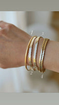 Most Asked About Vintage Styles 14-18K Gold Bracelets Mid Century