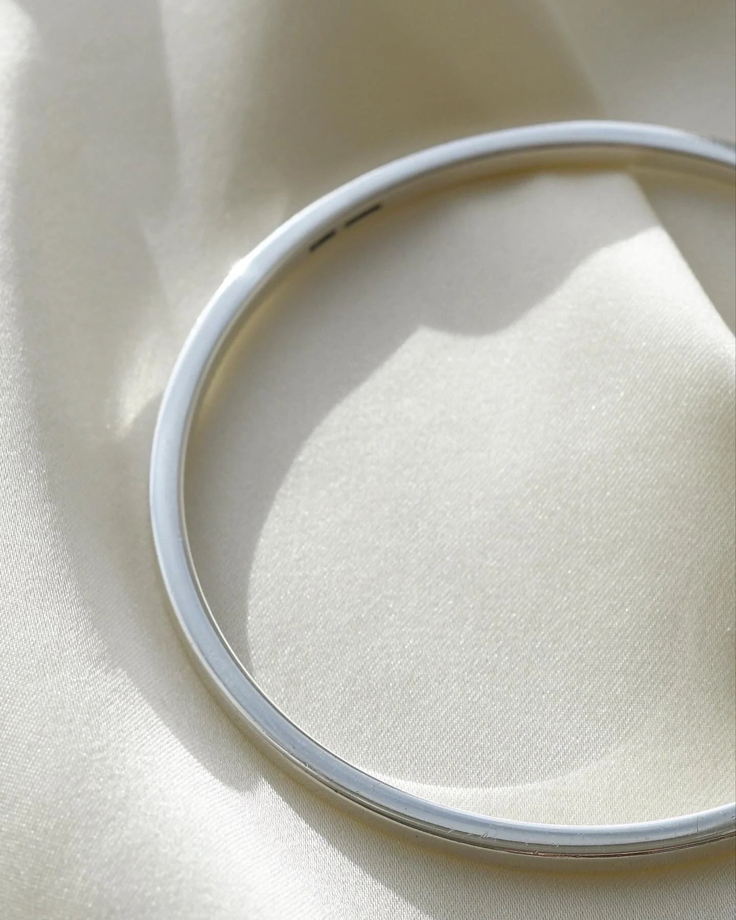 Amazing Sculptural Danish Vintage Bangle Sterling Silver 1970s