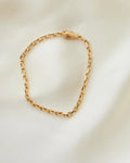 Gorg Smaller Links Swedish Vintage Bracelet 18K Gold 1962