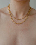 Rare Extraordinary Round Anchor Link Chain 38 Grams 18K Gold