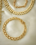 Extraordinary X Link Bracelet 18K Gold 1965