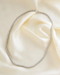 The Diamond Tennis Necklace of Your Dreams 3.50 Carats 18K White Gold