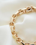 The Ultimate Danish Vintage 63 Grams Jumbo Anchor Bracelet 14K Gold 1960s