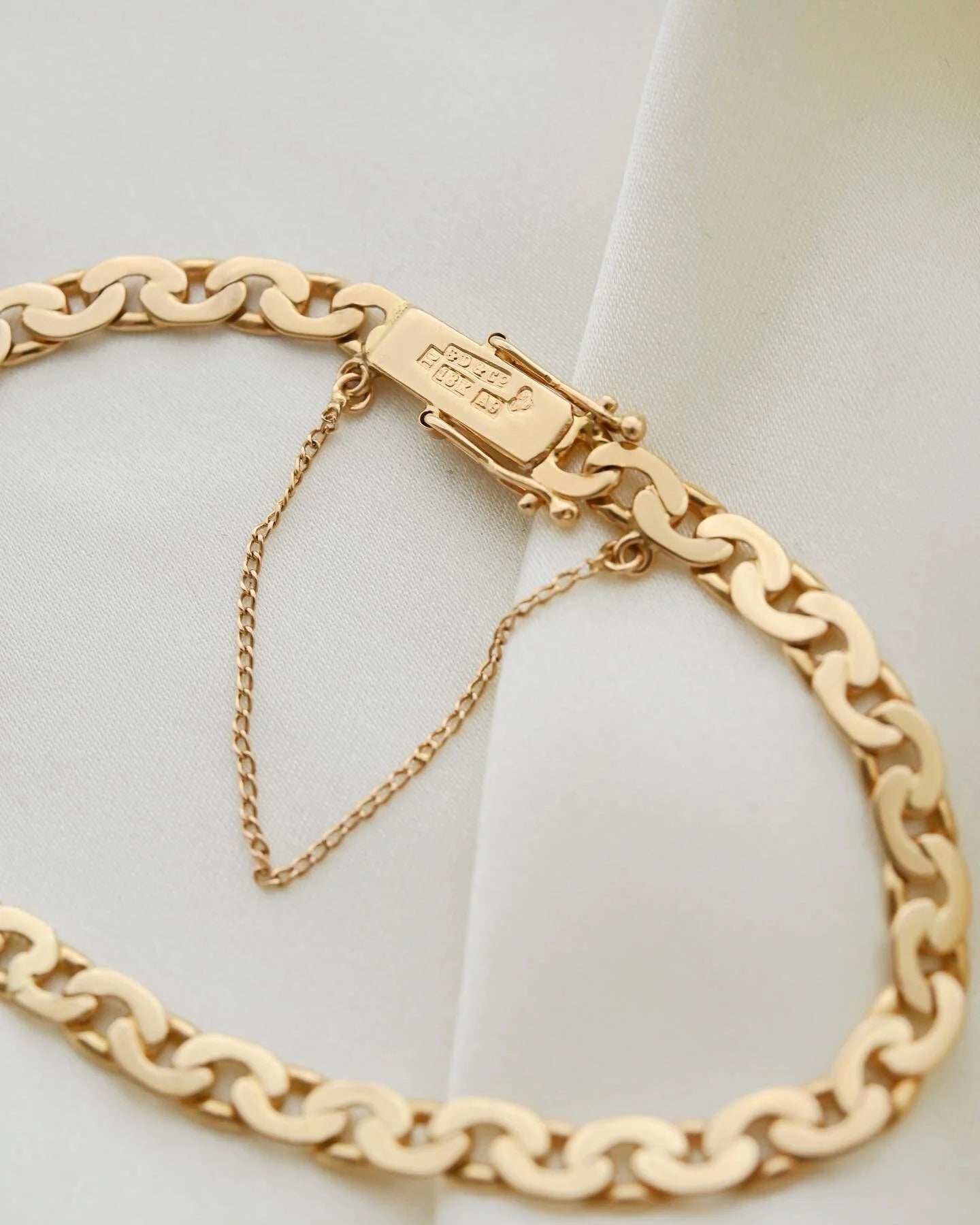 Beautiful Virola Link Bracelet Swedish Vintage 1951