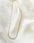 Vintage 18K Gold Bismarck Chain – 17.7 inches of absolute perfection