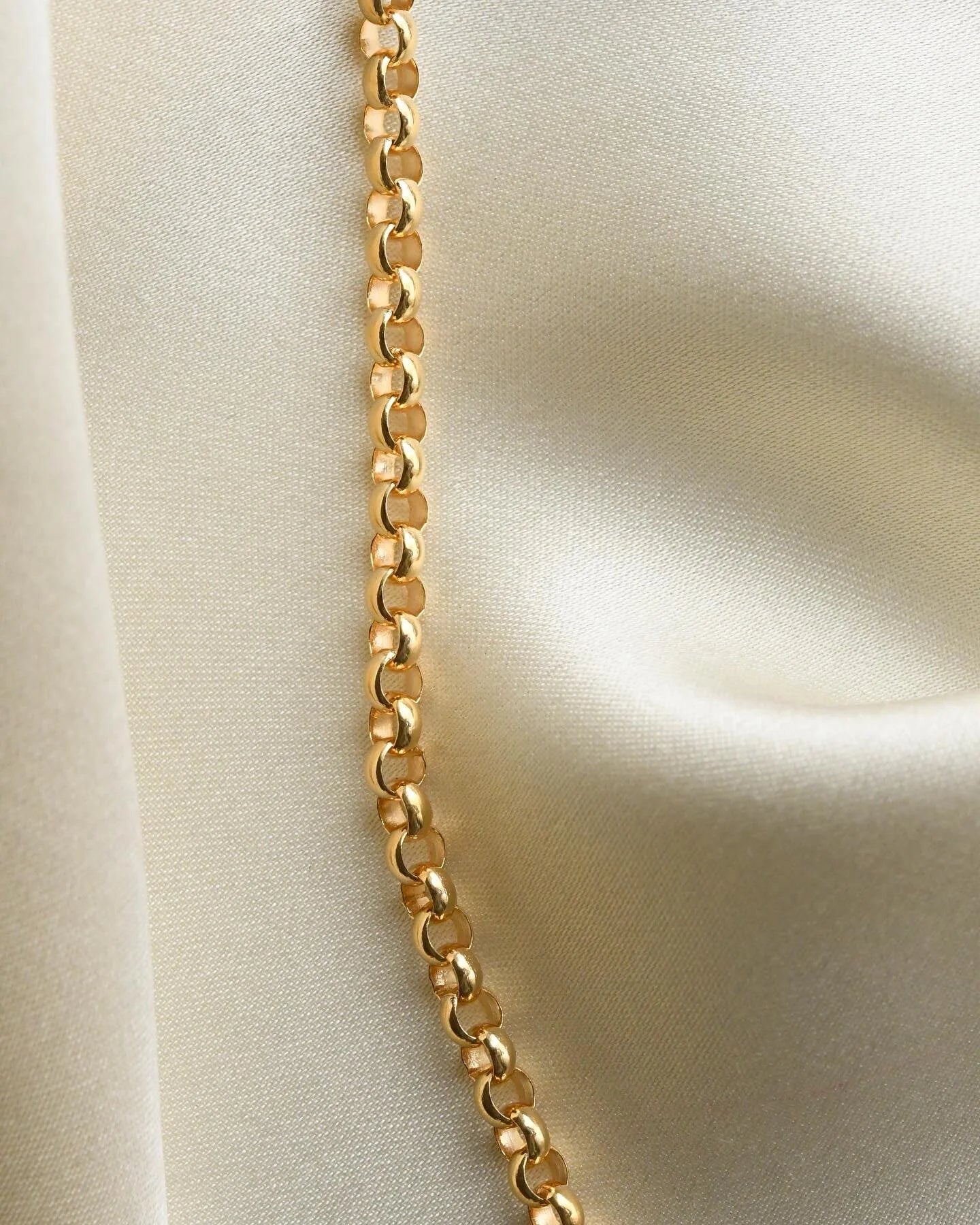 Perfect Vintage Belcher Chain 18K Gold 1970s