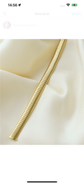 Rare Vintage Tubogas Bracelet 14K Gold 1970s