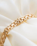 Gorgeous Rare 26 Grams Capricorn Link Bracelet 18K Gold 1965