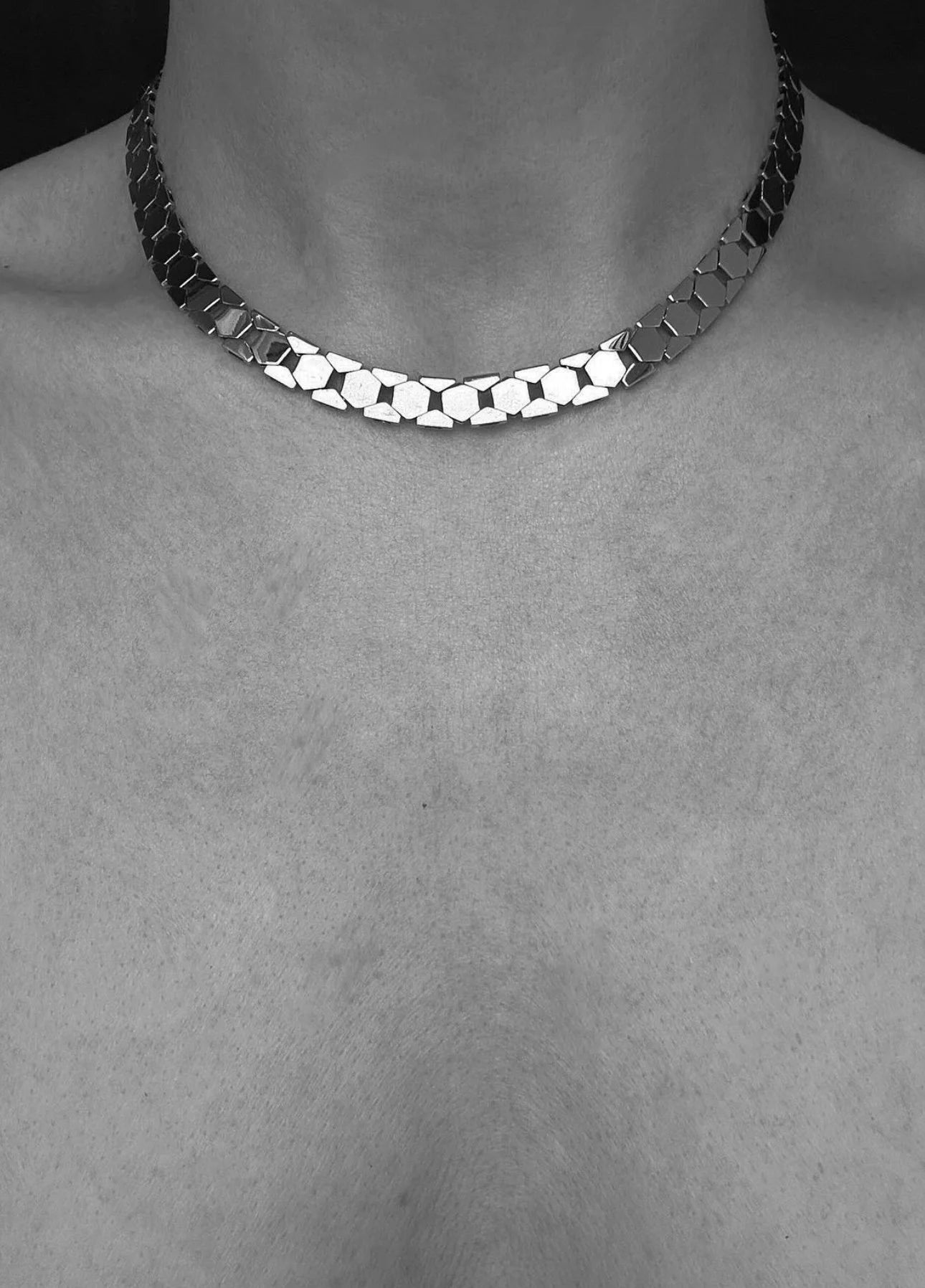 Magnificent Rare 37 Grams Danish Mid Century Necklace 14K Gold