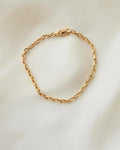 Gorg Smaller Links Swedish Vintage Bracelet 18K Gold 1962