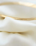 Beautiful Swedish Vintage Bangle 18K Gold 1970