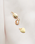 Antique Cameo Pendant Charm 18K Gold Sweden