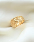 Amazing Collectible Harley Davidson Ring 15.5 Grams 18K Gold 1950s