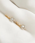 Special Rare Buttercup Set Diamonds 18K Gold