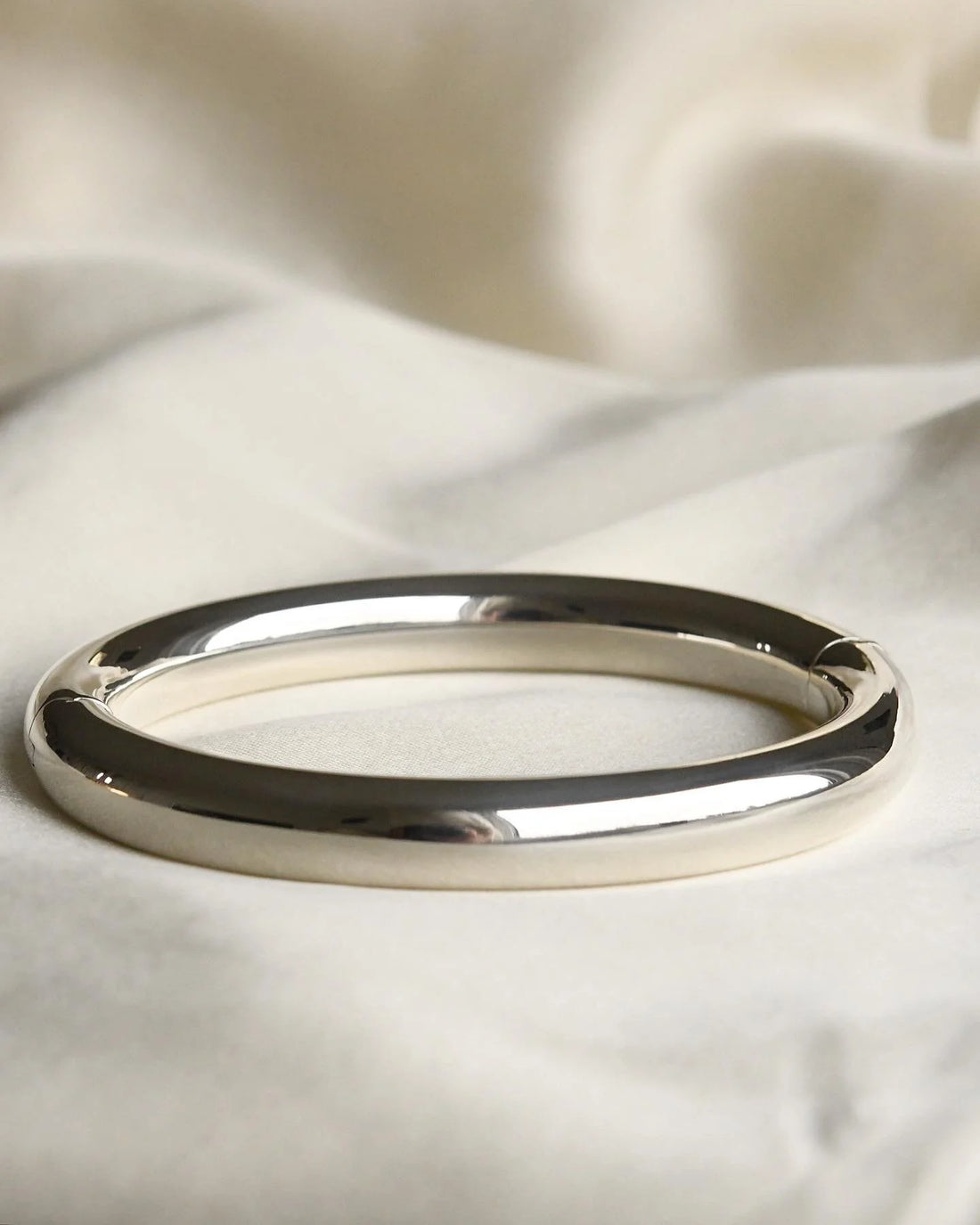 Big, Cool Silver Bangle
