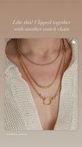 Rare Heavy Antique Watch Chain 18K Gold 1920