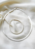 Amazing Vintage Sterling Silver Collar w Free Gift Bracelet Late 1900s Denmark