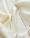 Super Pretty Long Anchor Link Chain Sterling Silver