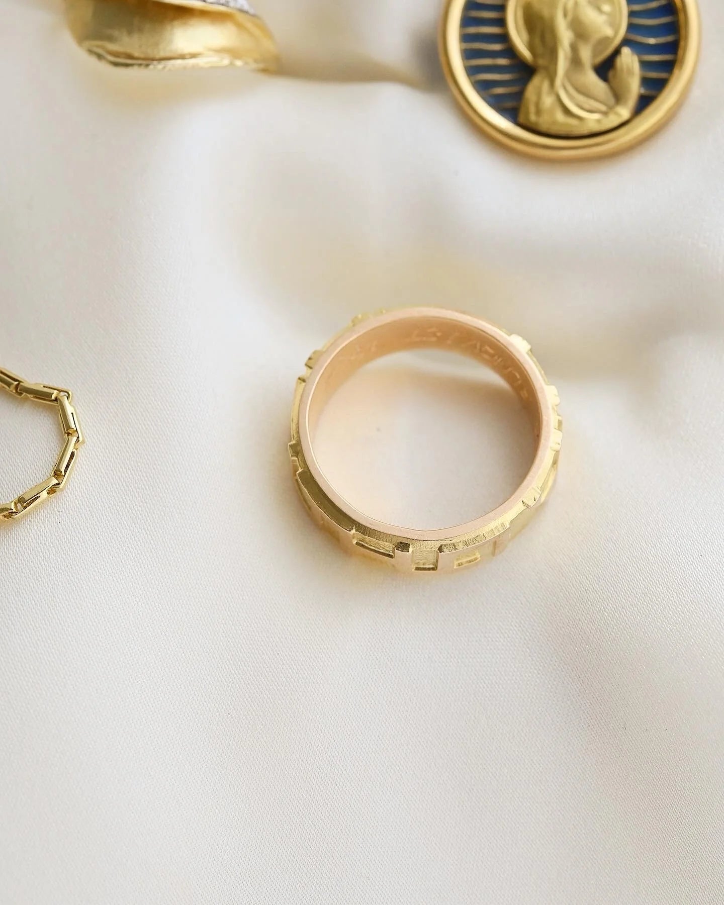 The Coolest LTH Ring Rose and Yellow Gold 18K Gold 1972