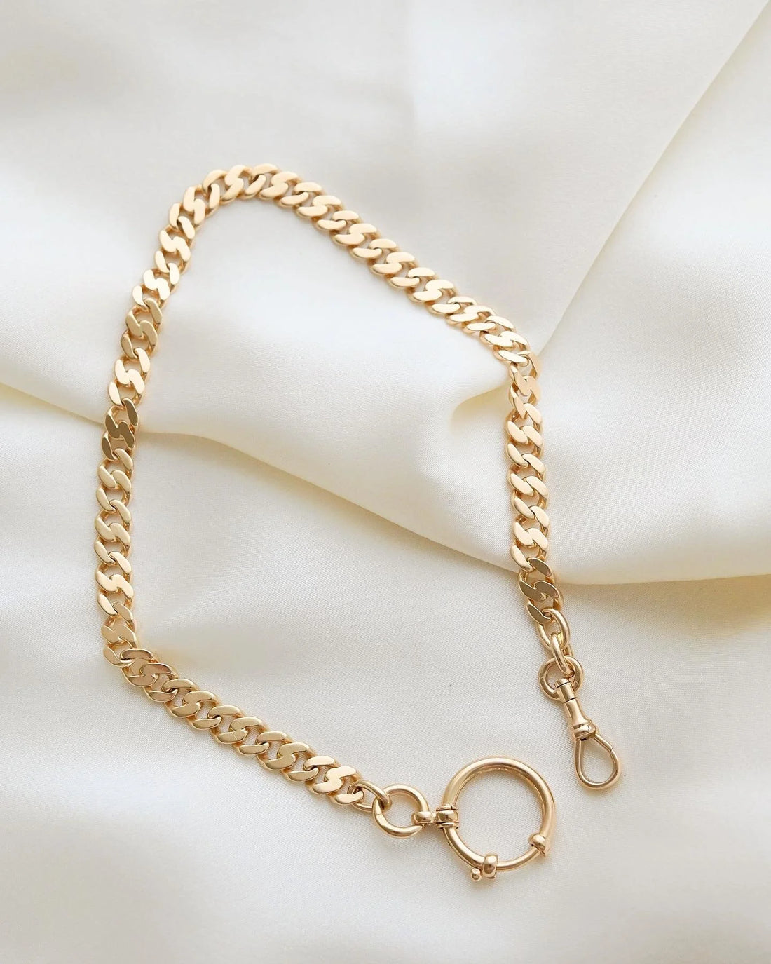 Sublime Swedish Antique Watch Chain 1925 18K Gold