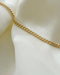 Swedish Vintage Curb Chain 18K Gold 1986