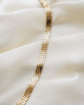 Gorg 36 Grams Danish Vintage Brick Link Necklace