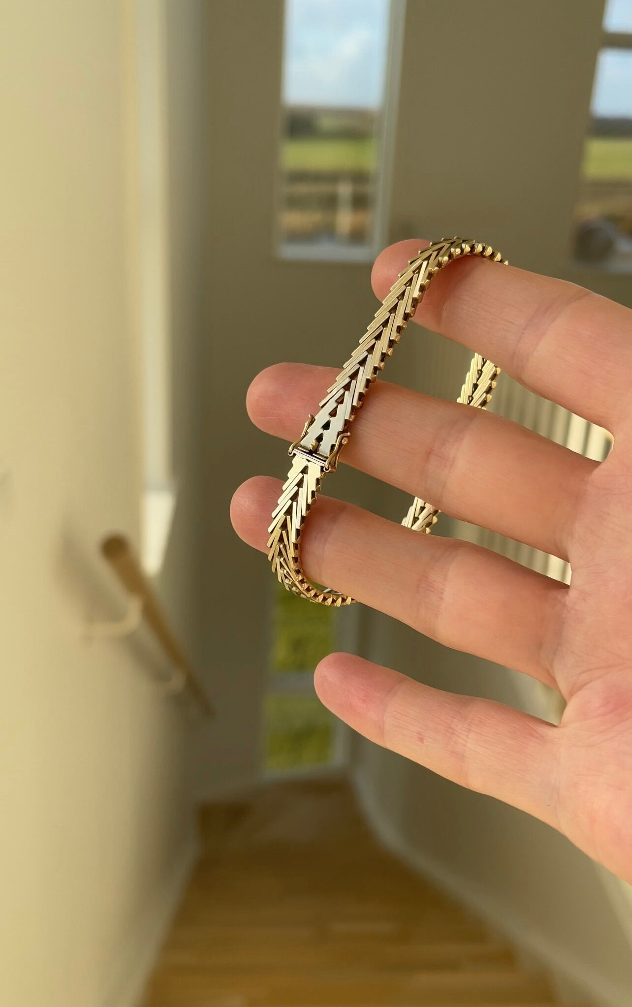 Gorgeous Geneva Link Bracelet 14K Gold