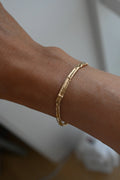 Gorg Danish Vintage Fancy Link Bracelet 18K Gold 1946-1956